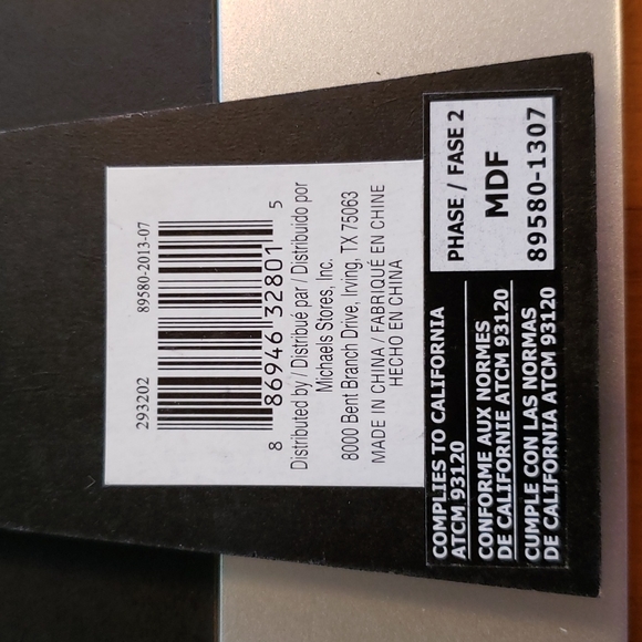 Gold Christmas Holiday Square Picture Frames - Picture 8 of 13